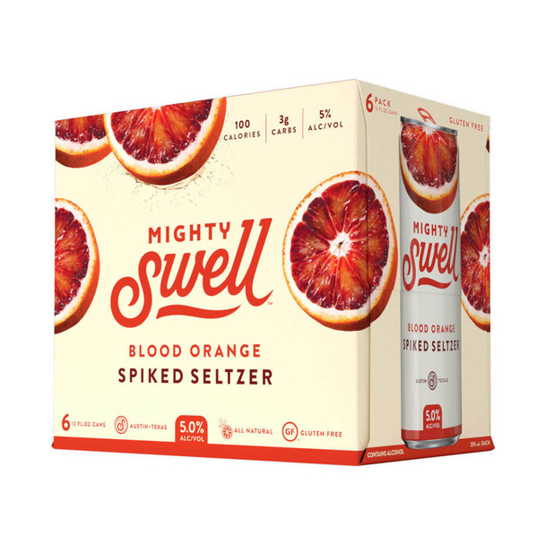 Mighty Swell Blood Orange - 6-PK - Aluminum