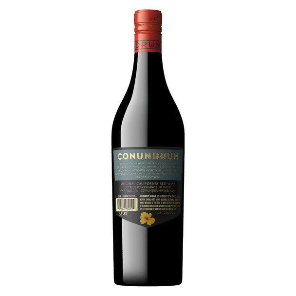 Conundrum Red by Caymus Vineyards - 750 mL - 750ML - Glass