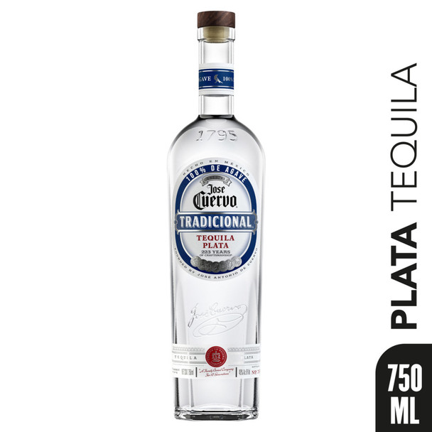 Jose Cuervo Tradicional Plata Tequila - 750 mL - 750ML - Glass