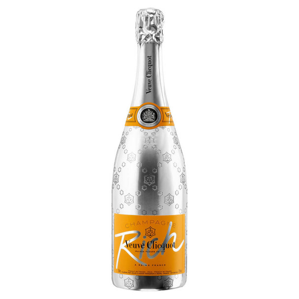 Veuve Clicquot Rich Champagne - 750 mL - 750ML - Glass