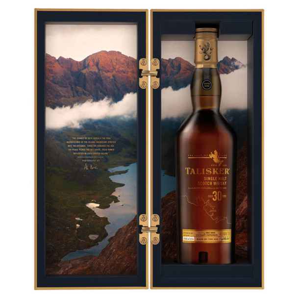 Talisker 30 Year  Single Malt Scotch - 750 mL - 750ML - Glass