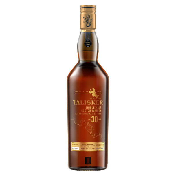 Talisker 30 Year  Single Malt Scotch - 750 mL - 750ML - Glass