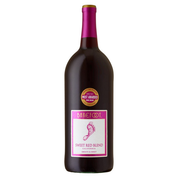 Barefoot Sweet Red - 1.5 L - 1.5L - Glass
