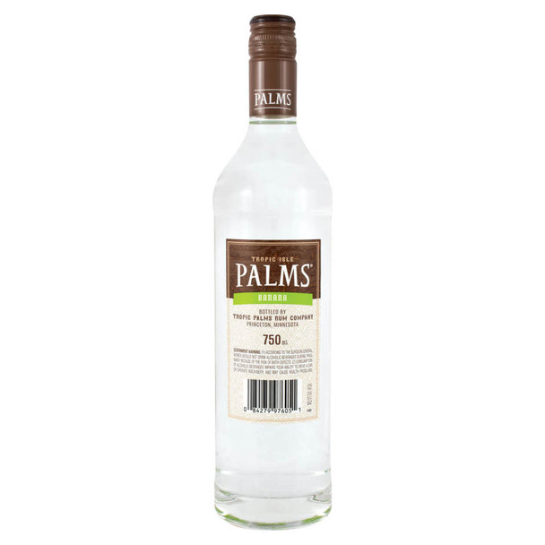 Palms Banana Rum - 750 mL - 750ML - Glass