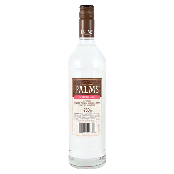 Palms Watermelon Rum - 750 mL - 750ML - Glass
