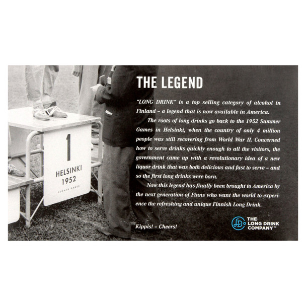 The Long Drink Legend Citrus Soda Cocktail - 355 mL - 6-PK - Aluminum