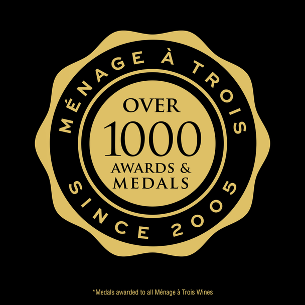 Menage A Trois Dolce Sweet Red Blend - 750 mL - 750ML - Glass