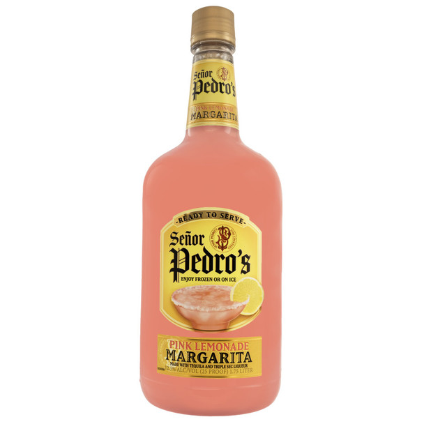 Senor Pedro's Pink Lemonade Margarita Premixed Cocktail - 1.75 L - 1.75L - Plastic Senor Pedro's Pink Lemonade Margarita Premixed Cocktail - 1.75 L - 1.75L - Plastic