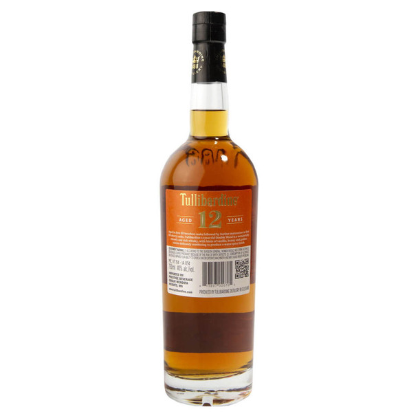 Tullibardine 12 Year Double Wood Highland Single Malt Scotch Whisky - 750 mL - 750ML - Glass