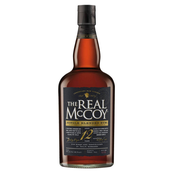 The Real McCoy 12 Year Rum - 750 mL - 750ML