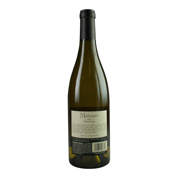 Mahoney Carneros Gavin Vineyard Chardonnay - 750 mL - 750ML - Glass