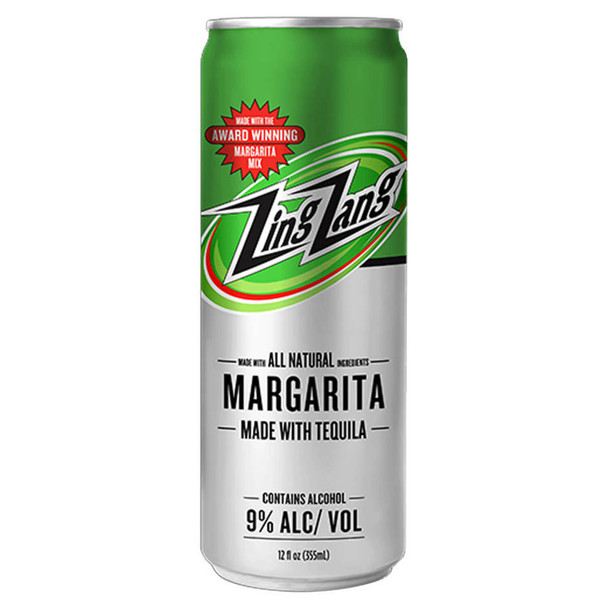 Zing Zang Margarita - 12 Oz - 4-PK - Aluminum