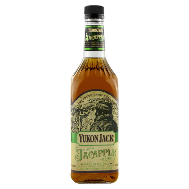 Yukon Jack Apple Canadian Whiskey - 750 mL - 750ML - Glass