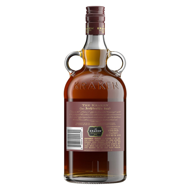 Kraken Gold Spiced Rum - 750 mL - 750ML - Glass