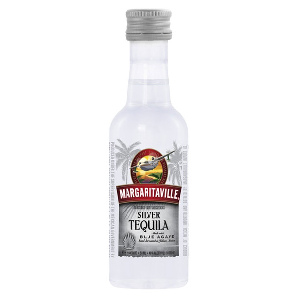 Margaritaville Silver Tequila - 50 mL - 50ML - Plastic