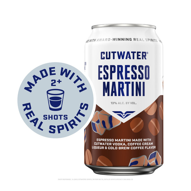 Cutwater Espresso Martini - 4-PK - Aluminum