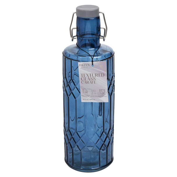 BKLYN STEEL Bottle Blue Blazer - 33 Oz - 33OZ - Glass