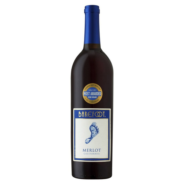 Barefoot Merlot - 750 mL - 750ML - Glass