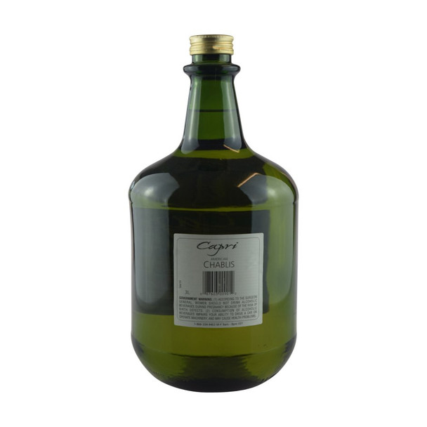 Taylor California Cellars Chablis/White - 3.0 L - 3.0L - Glass