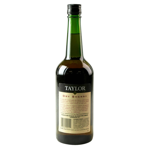 Taylor Dry Sherry - 750 mL - 750ML - Glass