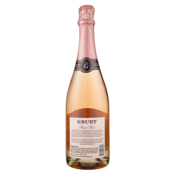 Gruet Brut Rose - 750 mL - 750ML - Glass