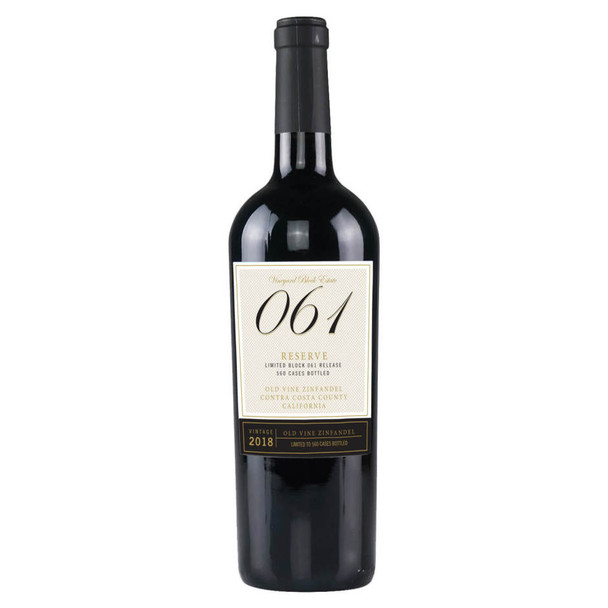 Block 061 Old Vine Zinfandel - 750 mL - 750ML - Glass