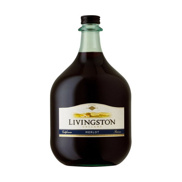 Livingston Cellar Merlot - 3.0 L - 3.0L - Glass