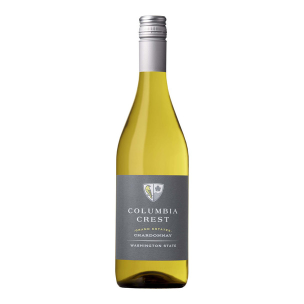 Columbia Crest Grand Estates Chardonnay - 750 mL - 750ML - Glass