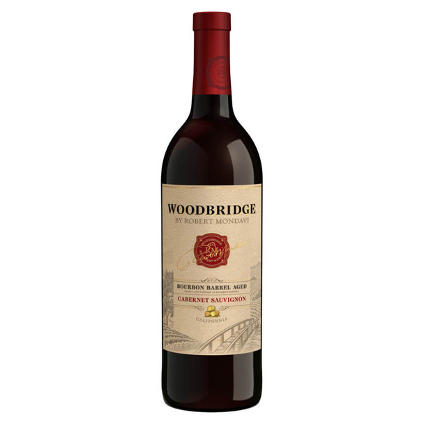 Woodbridge by Robert Mondavi Bourbon Barrel Aged Cabernet Sauvignon - 750 mL - 750ML - Glass