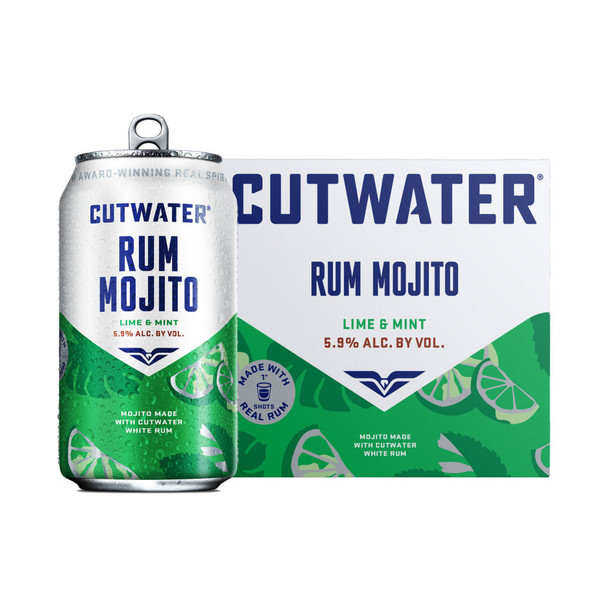 Cutwater Rum Mint Mojito - 12 Oz - 4-PK - Aluminum