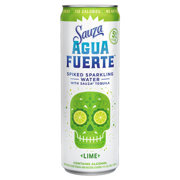 Sauza Agua Fuerte Lime Premixed Cocktail - 355 mL - 4-PK