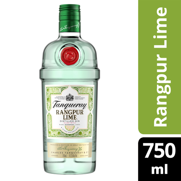 Tanqueray Rangpur Lime Gin - 750 mL - 750ML - Glass
