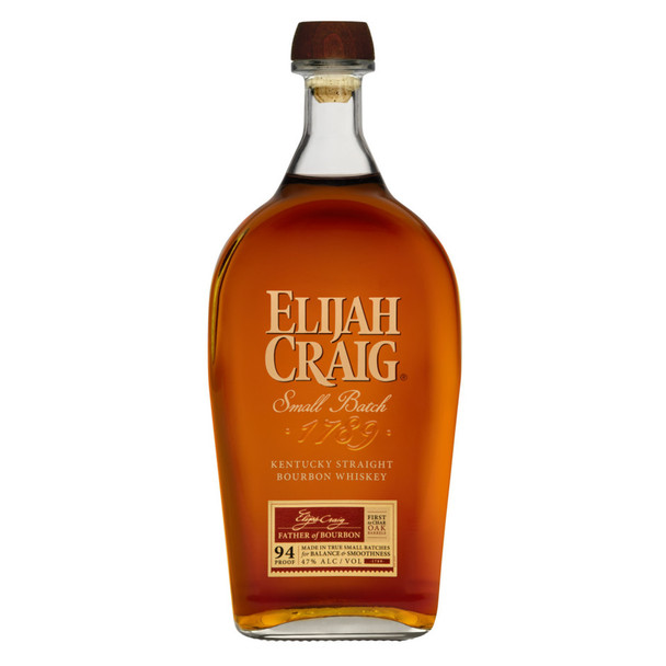 Elijah Craig Small Batch Bourbon - 1.75 L - 1.75L - Glass
