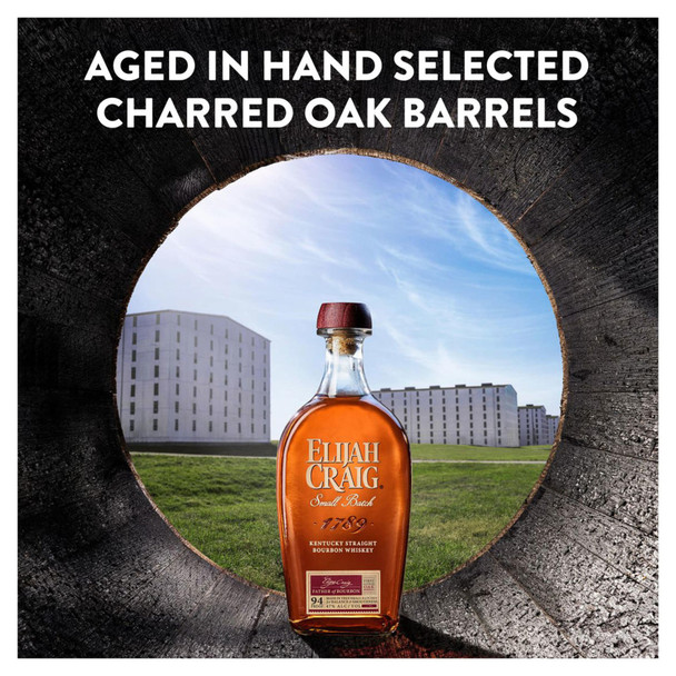 Elijah Craig Small Batch Bourbon - 1.75 L - 1.75L - Glass