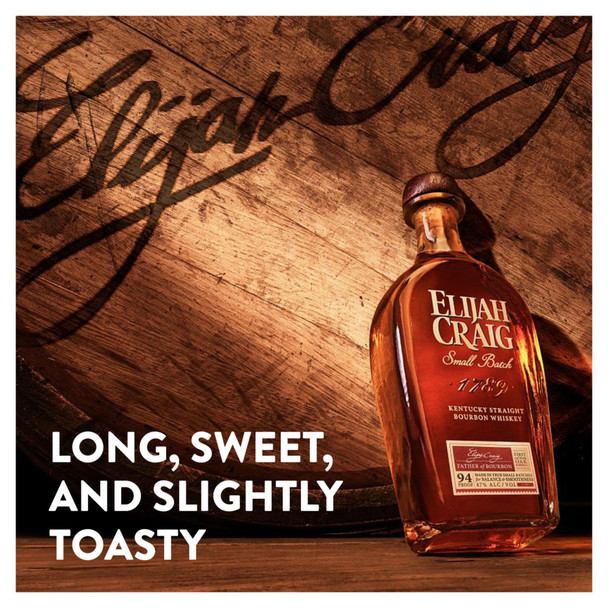 Elijah Craig Small Batch Bourbon - 1.75 L - 1.75L - Glass