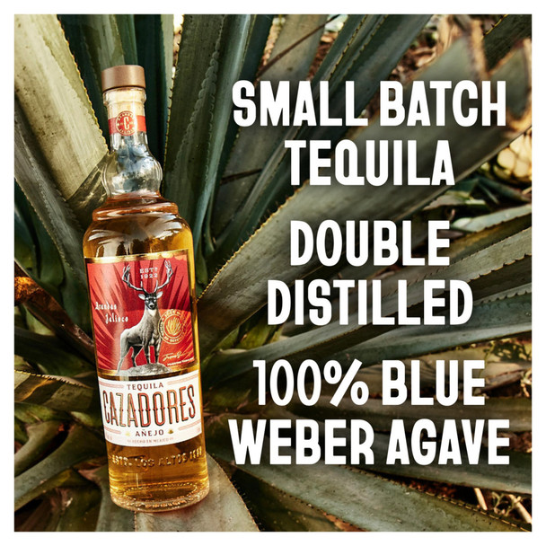 Cazadores Anejo Tequila - 750 mL - 750ML - Glass