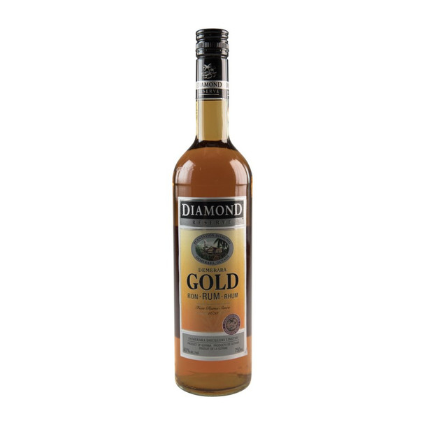 Diamond Reserve Gold Rum - 750 mL - 750ML - Glass