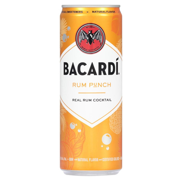 Bacardi Rum Punch Cocktail - 355 mL - 4-PK - Aluminum