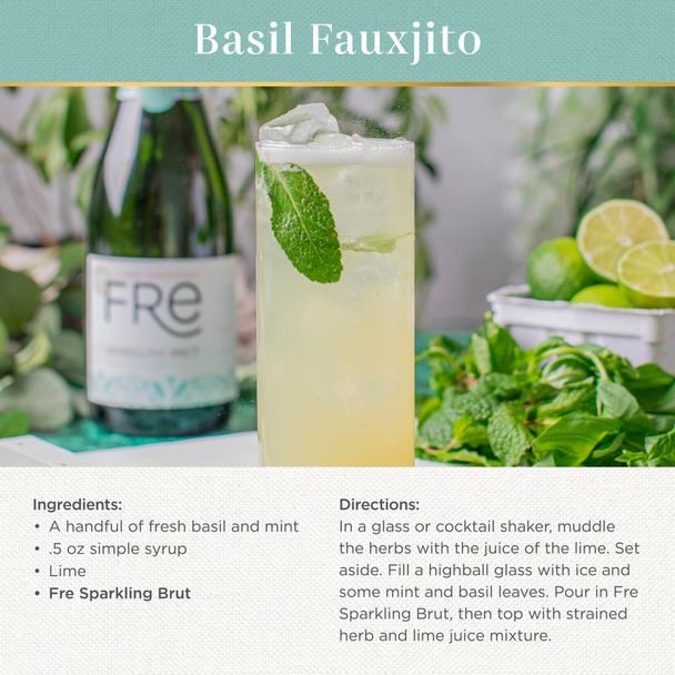 Fre Sparkling Brut - 750 mL - 750ML - Glass