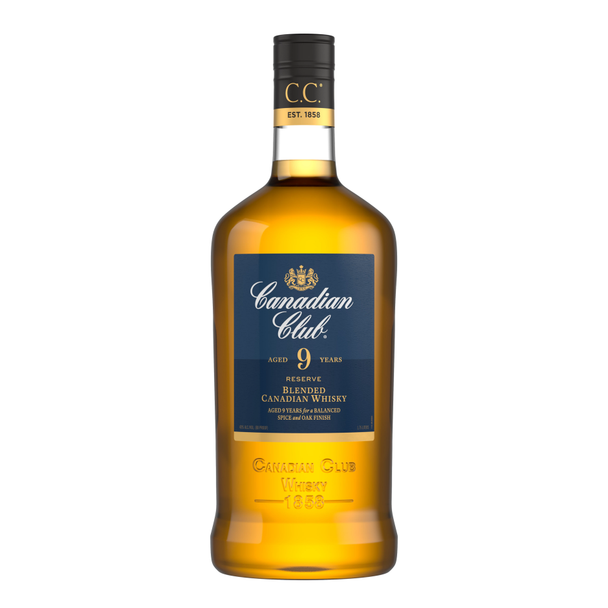 Canadian Club Reserve 9 Year Whisky - 1.75 L - 1.75L - Glass