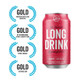 The Long Drink Company Cranberry Cocktail - 355 mL - 6-PK - Aluminum