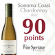 La Crema Sonoma Coast Chardonnay - 375 mL - 375ML - Glass