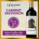 14 Hands Cabernet Sauvignon - 750 mL - 750ML - Glass