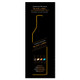 Johnnie Walker Black Label with Four 50mls Green Label, Gold Label Reserve, 18 Years & Blue Label - 750 mL - Set - Glass
