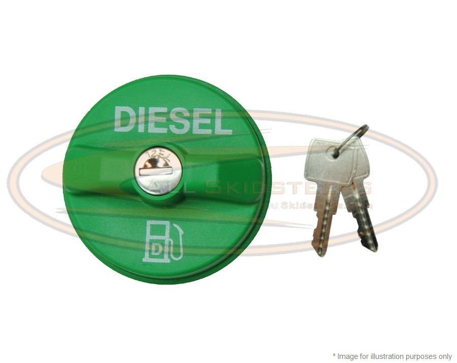 Locking Diesel Fuel Cap for New Holland Skid Steer LS180 LS180.B LS190