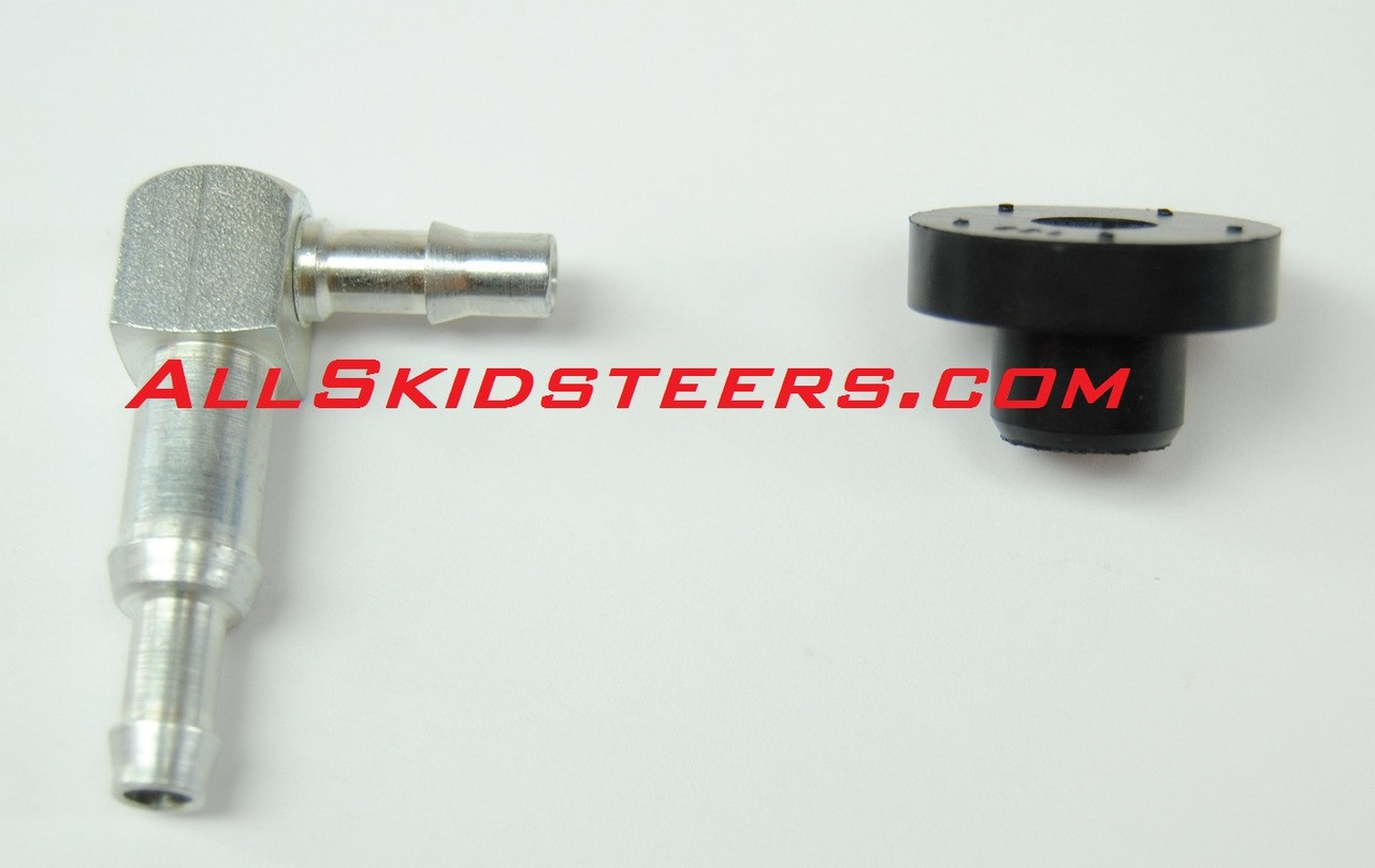 Steel Fuel Tank Elbow and Grommet for Bobcat® AK 6726567 All