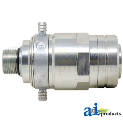 Socket Hydraulic Quick Coupler, 3.858" Long for John Deere® || Replaces OEM # AL210585