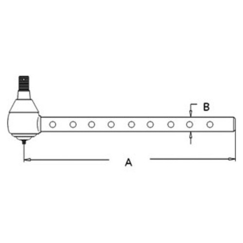 AR63593 | Tie Rod, Long (9 cross holes) for John Deere®