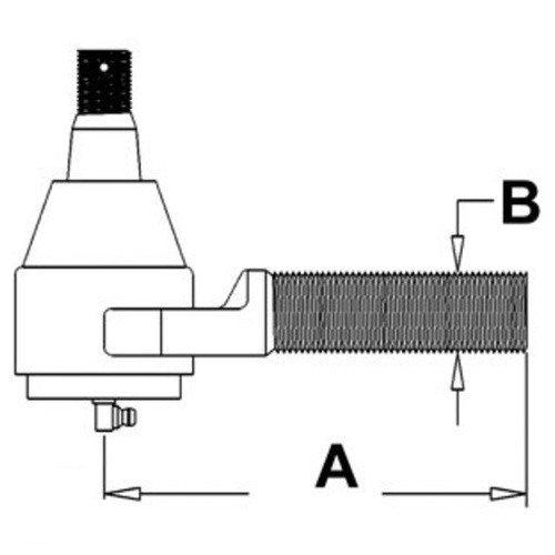 RE12326 | Tie Rod, Outer for John Deere®