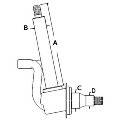 RE208804 | Spindle, (LH) for John Deere®